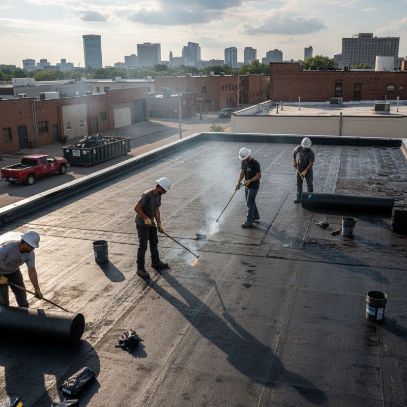 What To Expect During A Professional Tar Roof Replacement